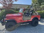 Jeep Wrangler CJ-7 4x4 | 4.2Liter 6-cilinder | 1985, Auto's, Oldtimers, Jeep, Zwart, Cabriolet, Leder