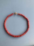Halsketting bloedkoraal, Ophalen of Verzenden, Rood, Overige materialen