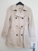 Regenjas / trenchcoat voor dames -- maat L -- Bershka, Beige, Maat 42/44 (L), Gedragen, Bershka