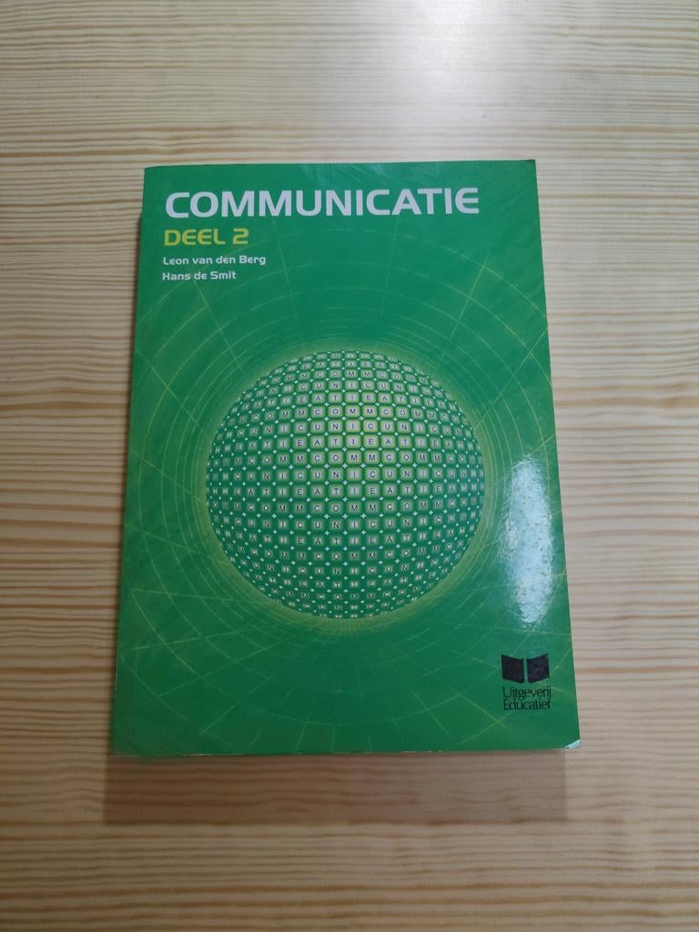 Communicatie Deel 2 - Leon van den Berg, Gelezen, Overige vakken, Overige niveaus, Leon van den Berg