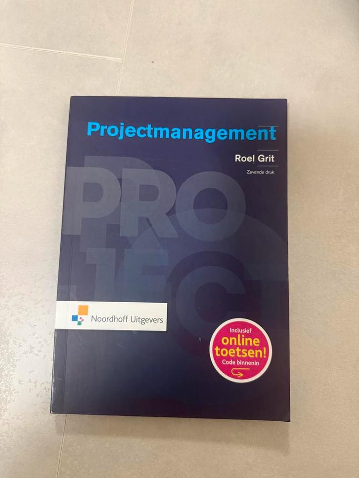 Projectmanagement - Roel Grit - Zevende druk, Boeken, Informatica en Computer, Gelezen, Overige onderwerpen, Ophalen of Verzenden