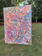The battle of the colors, Antiek en Kunst, Kunst | Schilderijen | Abstract, Ophalen of Verzenden