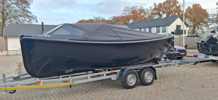 Demo sloep 6.5 m met 20 pk honda 4 takt model reddingssloep, Watersport en Boten, Sloepen, Nieuw, 10 tot 30 pk, 6 meter of meer