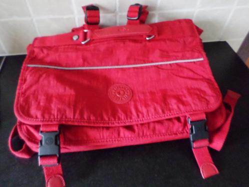 Kipling Rode kinderboekentas, Sieraden, Tassen en Uiterlijk, Tassen | Schooltassen, Gebruikt, Rugtas, Rood, Ophalen of Verzenden