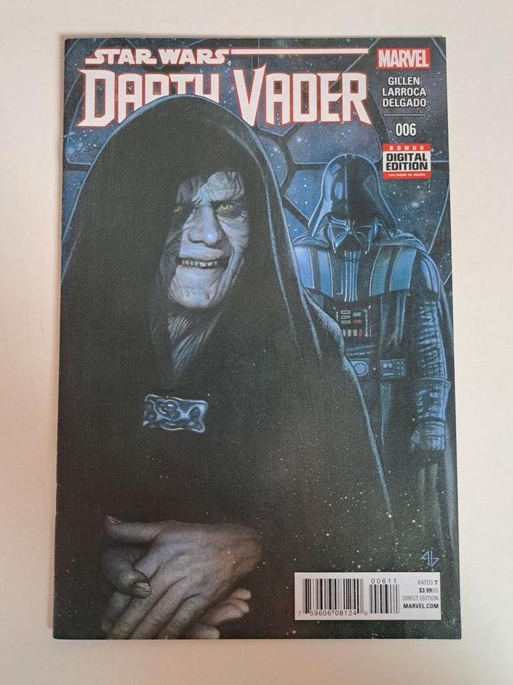 Star Wars Darth vader #6, Boeken, Strips | Comics, Zo goed als nieuw, Eén comic, Amerika, Ophalen of Verzenden