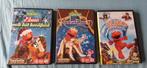 Elmo dvd's 3 stuks, Ophalen of Verzenden, Zo goed als nieuw, Avontuur, Film