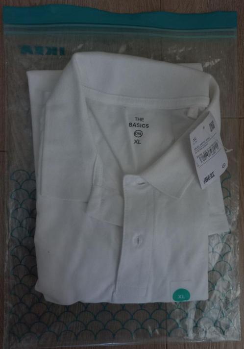Nieuw wit poloshirt C&A The Basics, Kleding | Heren, Polo's, Nieuw, Maat 56/58 (XL), Wit, Ophalen of Verzenden