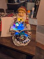 Kerstman, treintje muziek en licht., Diversen, Kerst, Ophalen of Verzenden, Gebruikt