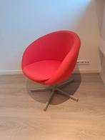 Leuke draaistoel rood., Huis en Inrichting, Fauteuils, Ophalen, Minder dan 75 cm, 50 tot 75 cm
