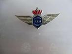 KLM Junior Skipper Speld - Oude Originele NL Uitgave, Verzamelen, Speldjes, Pins en Buttons, Verzenden, Gebruikt, Transport, Speldje of Pin