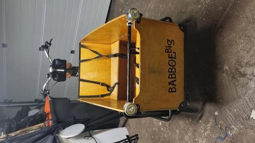 Zeer nette Babboe Bakfiets (goedgekeurdl met regenkap), Fietsen en Brommers, Fietsen | Bakfietsen, Zo goed als nieuw, 4 kinderen of meer
