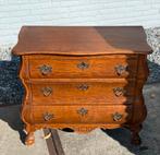 Antieke houten commode met 3 lades, Huis en Inrichting, Gebruikt, Eikenhout, Met lade(s), 25 tot 50 cm