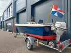 Nieuwstaat! Prachtige Family 420 + Honda 15 PK, Watersport en Boten, Vis- en Consoleboten, 10 tot 30 pk, Ophalen of Verzenden