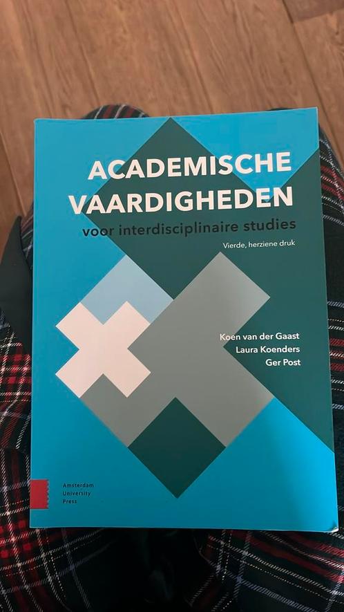 Academische vaardigheden voor interdisciplinaire studies, Boeken, Schoolboeken, Zo goed als nieuw, Nederlands, Overige niveaus