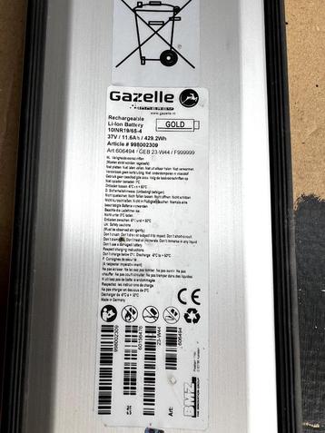 Gazelle Innergy Gold accu beschikbaar voor biedingen