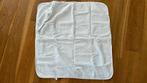 Badcape baby handdoek 70x70cm katoen wit, Ophalen of Verzenden, Gebruikt, Overige typen