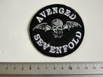 Avenged sevenfold SALE ronde patch a238, Verzenden, Nieuw, Kleding