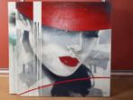 Hans Jochem Bakker schilderij Glamorous I 100x100 cm, Ophalen