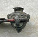 BRONS VROEG 18e EEUW KOGELTANG MUSKET PISTOOL GEWEER KOGEL, Antiek en Kunst, Ophalen of Verzenden, Brons