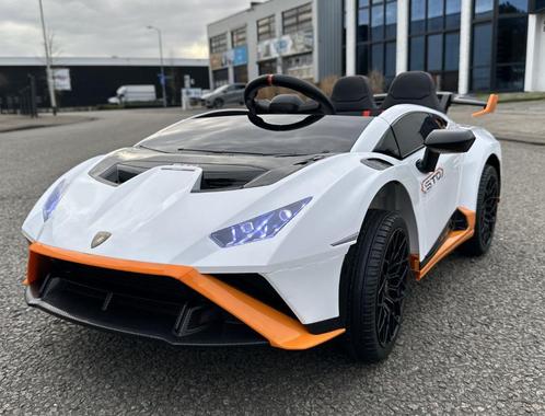 Lamborghini Huracan STO 12v Drift – 9km per uur – Leder NIEU, Kinderen en Baby's, Speelgoed | Buiten | Voertuigen en Loopfietsen