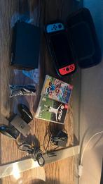 Nintendo switch een keer gebruikt, Spelcomputers en Games, Ophalen of Verzenden, Zo goed als nieuw, Met 2 controllers, Switch Original