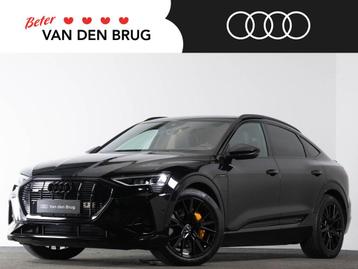 Audi e-tron Sportback S-Line 55 quattro 408 pk 95 kWh | Blac beschikbaar voor biedingen