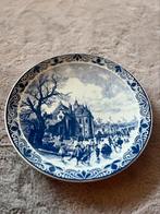 Authentiek Delfts Blauw Wandbord Chemkefa– IJspret – 39 cm, Ophalen of Verzenden