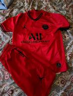Jordan X Paris Saint Germain Set, Sport en Fitness, Voetbal, Ophalen of Verzenden, Zo goed als nieuw, Shirt