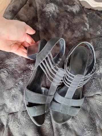 Zwarte sandalen sandalettes 40 beschikbaar voor biedingen