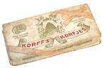 Vroege Cacao Chocolade Doos De Bijenkorf Korff 1880s, x Blik, Ophalen of Verzenden, Gebruikt, Overige, Overige merken