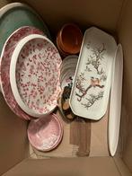 Doos rommelmarktspullen, Ophalen, Zo goed als nieuw