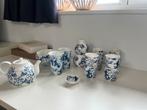 Blauw-Wit Porseleinen Servies kruidvat, Overige materialen, Ophalen of Verzenden, Zo goed als nieuw, Overige stijlen