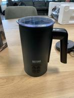 DistinQ melkopschuimer zwart/Taupe 240ml, Witgoed en Apparatuur, Melkopschuimers, Gebruikt, Elektrische melkopschuimer, Ophalen of Verzenden