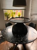 Design eettafel – chique & uniek! (sallontafel evt erbij), Rond, Ophalen of Verzenden, Zo goed als nieuw, Vijf personen of meer