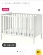 Ledikant 124*67 met mattrass en covers, Ophalen, Ledikant