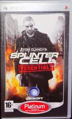 Splinter Cell Essentials Platinum psp, Spelcomputers en Games, Games | Sony PlayStation Portable, Ophalen of Verzenden, Zo goed als nieuw