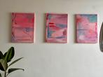 Uniek drieluik (triptiek) kunstwerk, Antiek en Kunst, Ophalen of Verzenden