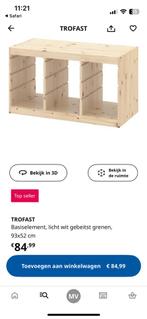 IKEA Trofast opbergmeubel, Gebruikt, Minder dan 100 cm, Met lade(s), Grenenhout