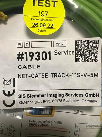 Nieuwe CAT5E Netwerkkabel 5m per stuk beschikbaar voor biedingen