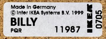 IKEA BILLY boekenkast – berkenfineer - afbeelding 2