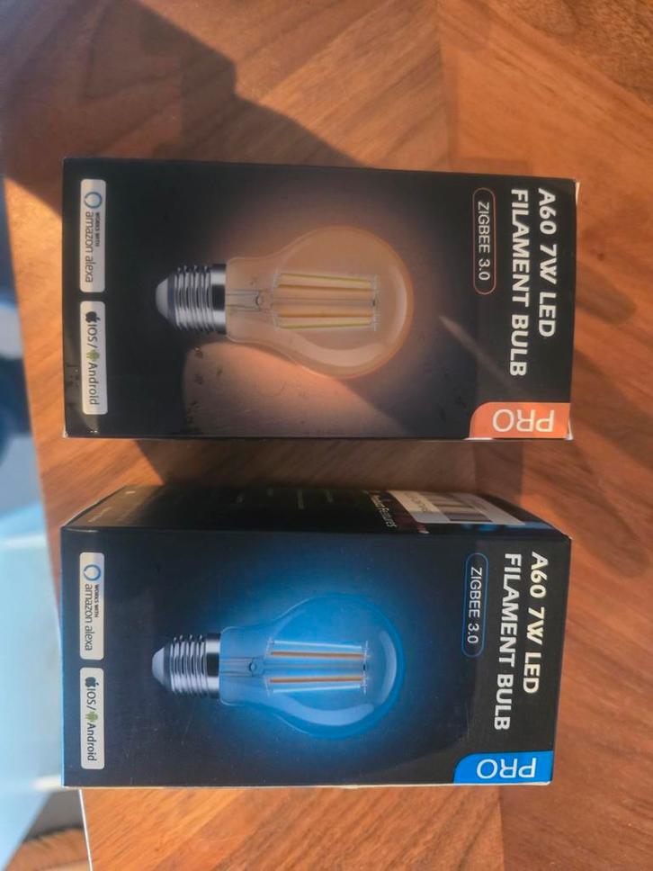 A60 7W LED Filament Lamp - Nieuw in doos!, Huis en Inrichting, Lampen | Losse lampen, Nieuw, Led-lamp, Minder dan 30 watt, E27 (groot)