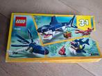Lego 31088 Haai Inktvis Vis drie in één met doos, Ophalen of Verzenden, Zo goed als nieuw, Complete set, Lego