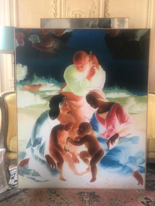 "Raphael verso: De Heilige Familie in het negatief", Antiek en Kunst, Kunst | Schilderijen | Klassiek, Ophalen