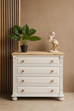 Stoere Massieve Eiken Ladekast - Mila, Kinderen en Baby's, Kinderkamer | Commodes en Kasten, Ophalen, Houten plaatje, 4828AS, 50 tot 70 cm