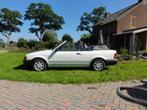 Ford Escort 1.6 Ghia Cabrio 1986 Wit, Auto's, Voorwielaandrijving, Escort, 450 kg, 4 cilinders