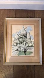 Oude Inkt tekening, Ophalen of Verzenden