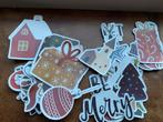 Nieuw zakje met kerst stickers 30 stuks, Ophalen of Verzenden, Nieuw