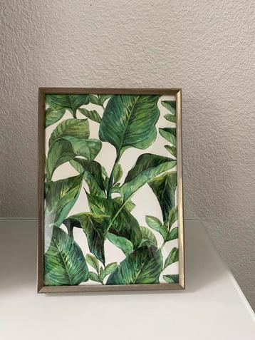 Vintage fotolijstje met bol glas 13:18 cm beschikbaar voor biedingen
