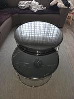 Marmeren salontafel te koop, Ophalen, Gebruikt, 50 tot 100 cm, 50 tot 100 cm
