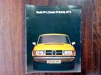 Brochure Saab 99L/99 EMS, 1973., Ophalen of Verzenden, Gelezen, Overige merken